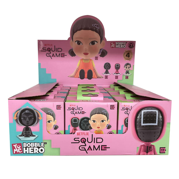 Squid Game Bobble Hero Blind Box CDU