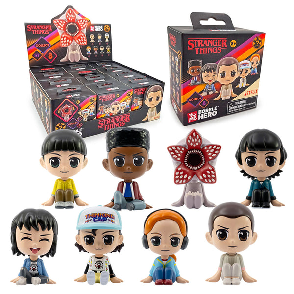 Stranger Things Bobble Hero-Blind Box CDU(12)